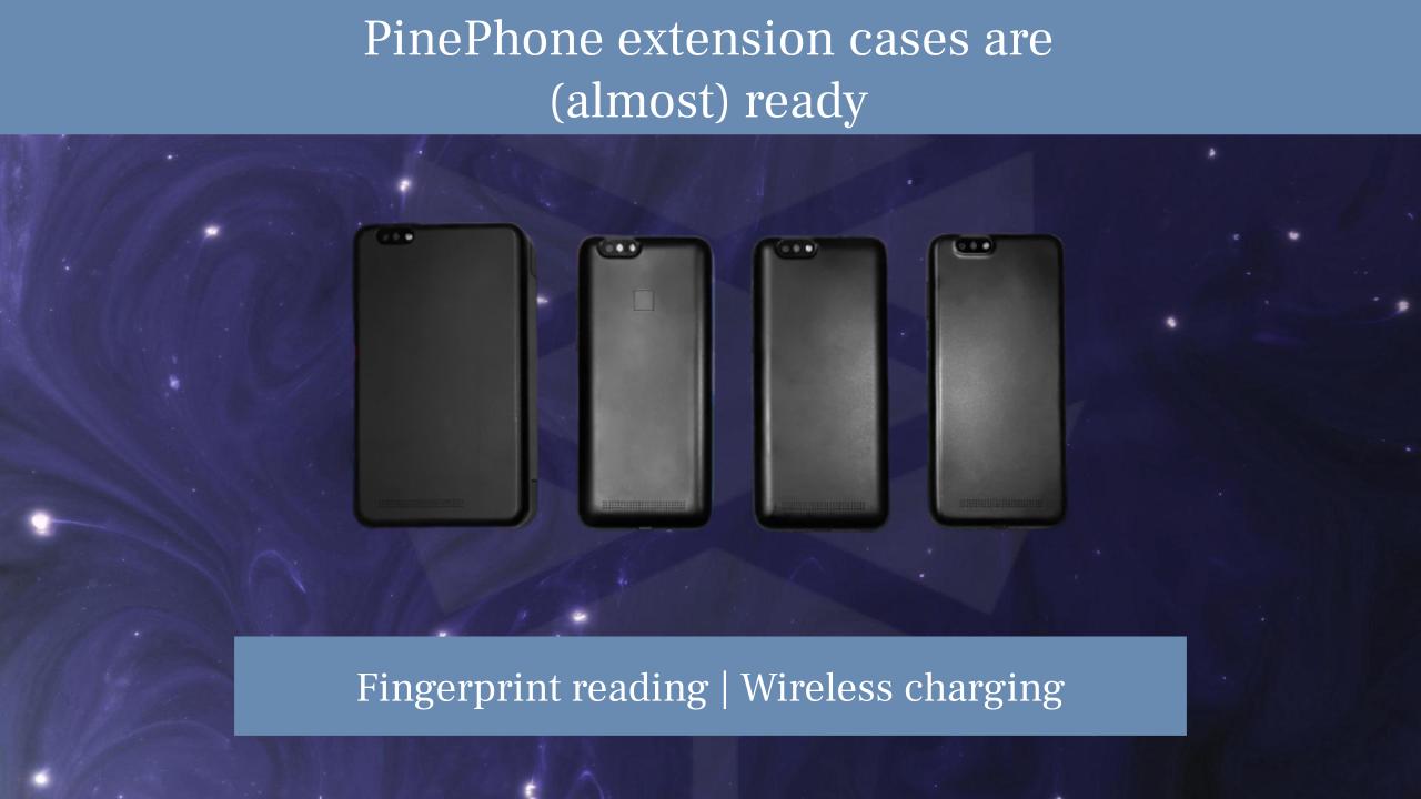 Extension cases for PinePhone are (almost) ready