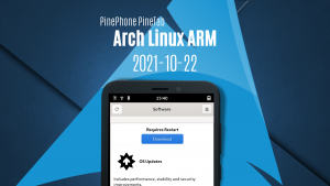 Arch Linux ARM 20211022 - kernel 5.14.13, danctnix-tweaks-app 0.8.1
